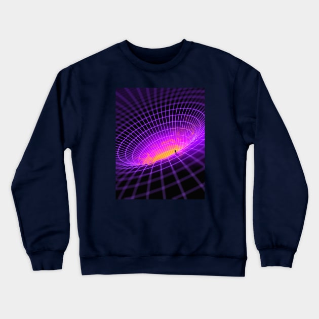 Digital abyss Crewneck Sweatshirt by circlestances